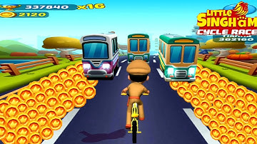 Little Singham Cycle Race Game - Best Cycle Run Game | Android/iOS Gameplay HD