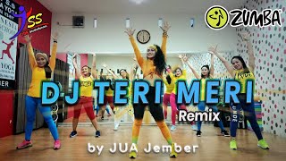 DJ TERI MERI REMIX / Zumba / Choreo by Zin JUA_Jember