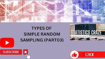 Types of Simple Random Sampling(Part03)| AMU M.Sc EXAM(2022,2021) | ISS