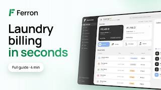Ferron: Laundry Billing App | Full Guide in 4 Minutes (Bills, Dues, Racks, WhatsApp) screenshot 4