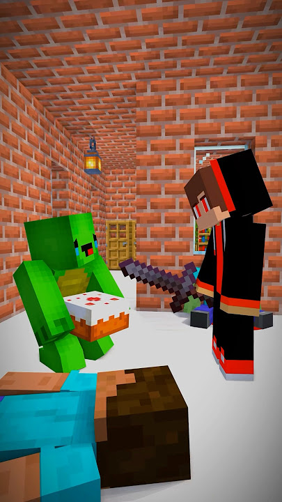JJ's Regret - MAIZEN Minecraft Animation #shorts