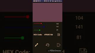 Hex color generator