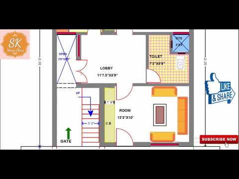 house-plan-25'-x-30'-/-750-sq.ft-/-83-sq.yds-/-70-sq.m-/-83-gaj-/-(4k)