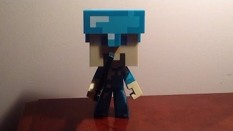 Minecraft Steve Diamond edition vinyl review