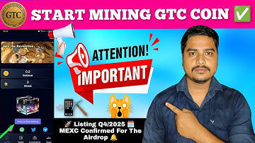 GTech Network New Mining App | Start Mining GTC Coin ||