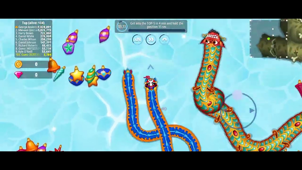 Worm Hunt Battle Arena gameplay