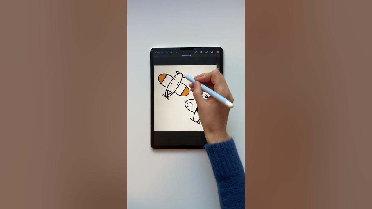 How to use procreate color drop art digitalart procreate tutorial 
