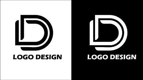 How to Make a Letter Logo Using Circular Grid - D Letter Logo Design Illustrator
