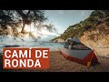 Cam de ronda costa brava de pals a st feliu de guxols  4k cinematic