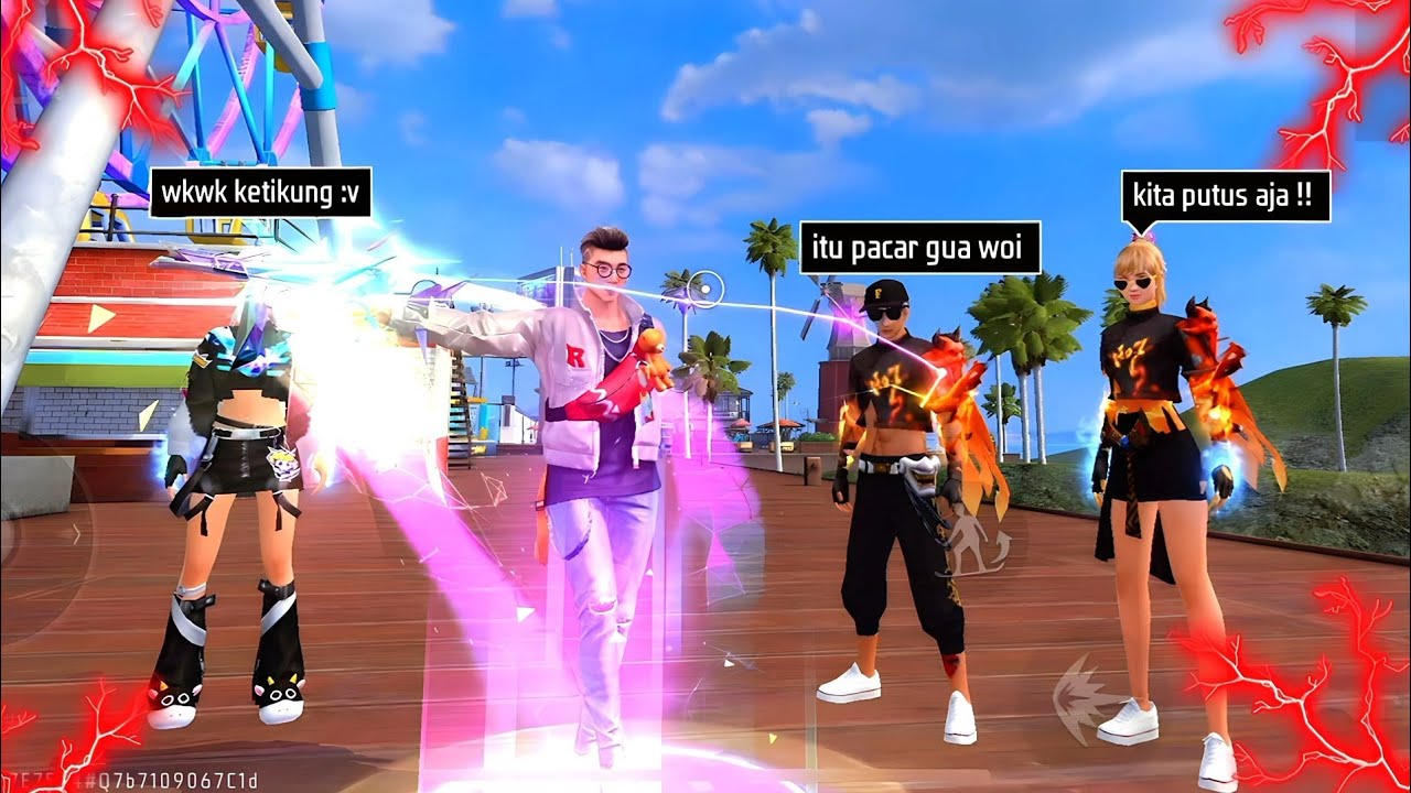 NIKUNG PACAR ORANG PAKAI EMOTE 30JT😎 COWOK NYA NGAMUK KARENA DIPUTUSIN CEWE NYA🤣