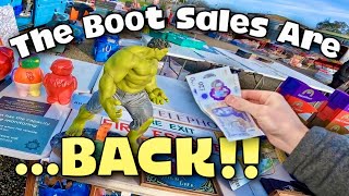 The Boot Sales Are BACK! | Tir Prince Car Boot Sale North Wales