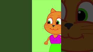 Fantasias de Sereia 🧜🧜‍♀️🧜‍♂️ Família de Gatos #cartoon #animado #shorts