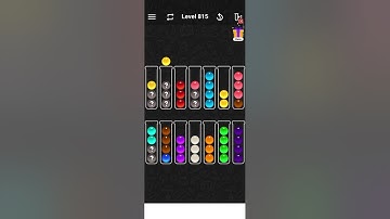 Level 815 of Ball Sort Color Puzzle