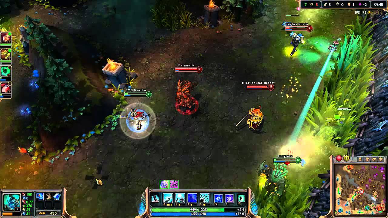 Heca jungle carry Plat ranked