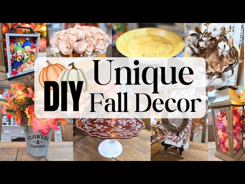 Unique Fall Decor