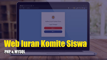 Source Code Aplikasi Website Pembayaran Iuran SPP (PHP & Mysql)