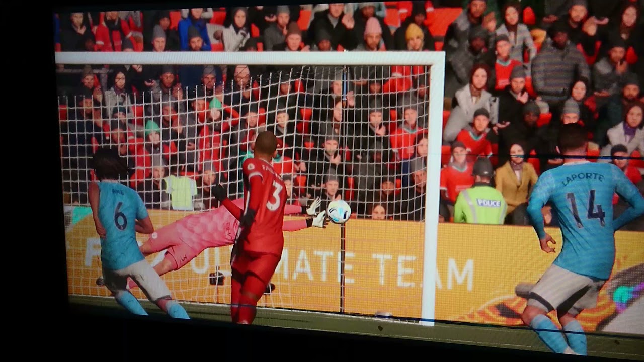 Fabinho shooting power vs man city fifa 21