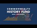 Commonwealth History Fund 2026 Awardees