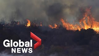 Emergency officials provide an update for the ongoing wildfires in
state. more info, please go to http://www.globalnews.ca subscribe
global news c...