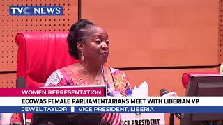 ECOWAS Women Parliamentarians Meet With Liberian Vice President screenshot 5