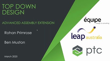 Top Down Design in Creo Parametric - Introduction (Part 1 of 5)