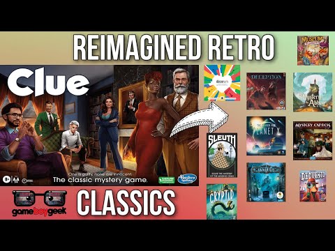 Reimagined Retro Board Game Classics - Clue (Cluedo) - YouTube