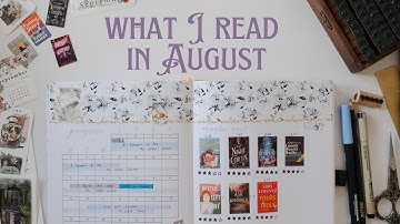 September Reading Journal Setup + Everything I Read in August ✨📚