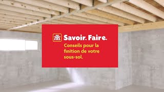 Comment finir un sous-sol pour une apparence propre