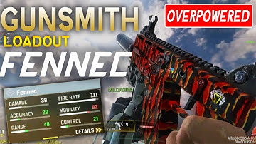 FASTEST KILLING SMG? BEST FENNEC GUNSMITH LOADOUT in Call Of Duty: Mobile