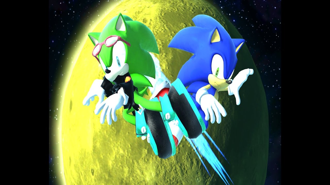 Sonic Generations Rival battle Scourge Vs Sonic - YouTube.