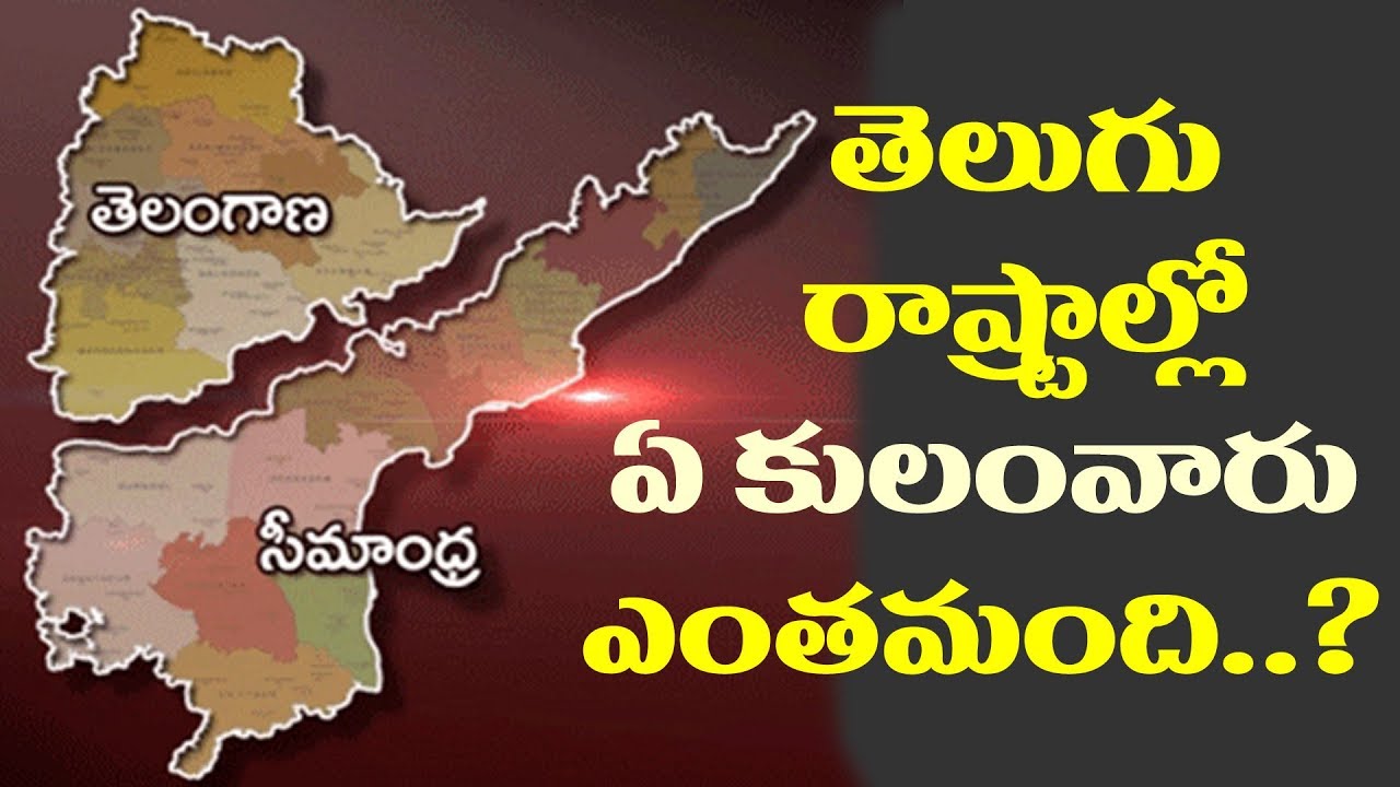 తెలుగు రాష్ట్రాల్లో కులాల లెక్కలు తెలియాలంటే ఈ వీడియో చూడండి Caste
