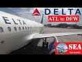 Delta A319 | Atlanta - Dallas | Main Cabin