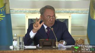 Назарбаев: В Казахстане все слухи распускает государственная служба