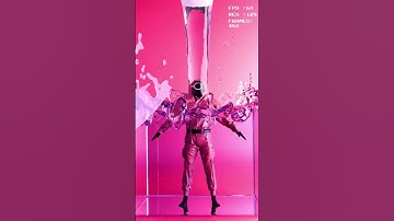 Drowning the Pink Soldiers from Squid Game  in Blender Water simulation #shorts #squidgame #3d