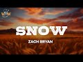 Zach Bryan Snow Lyrics mp3