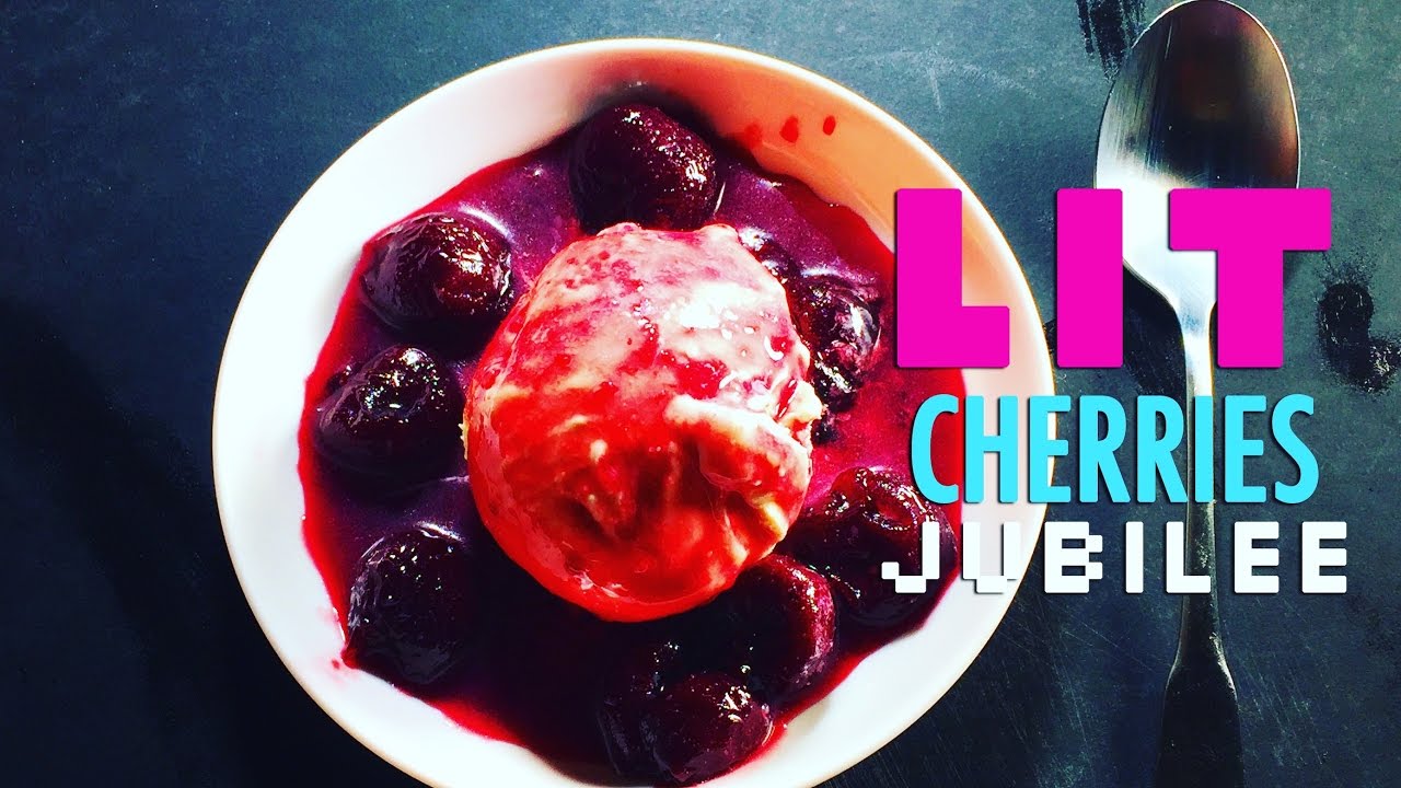 How to Make Cherries Jubilee YouTube