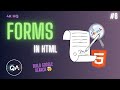 HTML Forms explained with full registration form | #html #html5 #coding #frontend #webdev #htmlforms