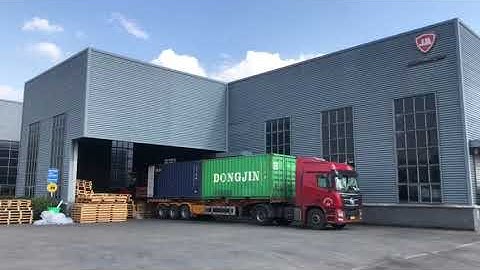 JUMEI factory loading acrylic sheet in container for exporting delivery