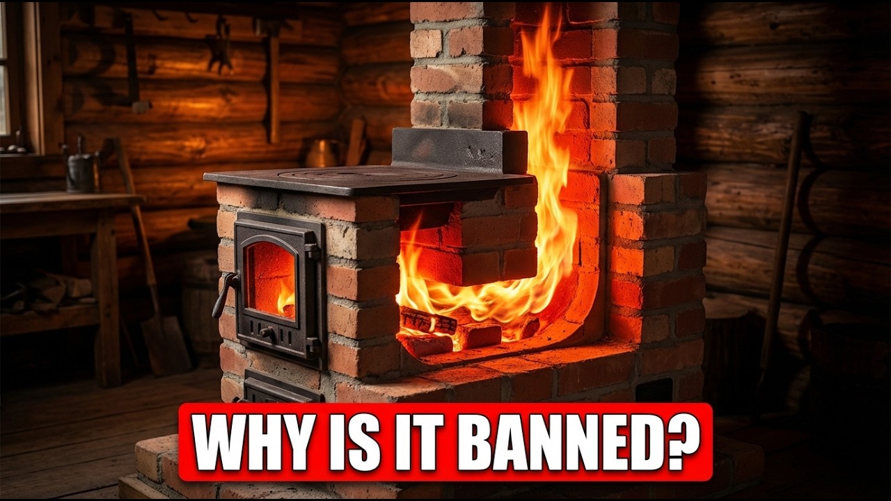 Печь Rocket Stove бесплатно отапливает дома — почему 12 округов запретили её использование.