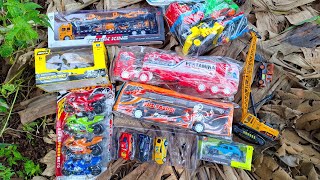 Mencari Mainan Mobil Baru Truk Pasir Truk Molen Kapal Terbang Bus Tayo Excavator Kereta Api Jepp