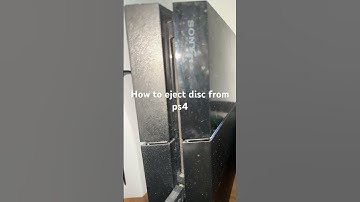 How to eject disc from ps4