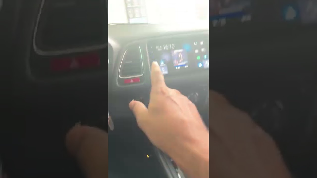 Honda Hrv Ex 2016 - Central Pioneer 8” CarPlay e Android Auto - ArtsomAuto