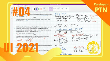 Pembahasan SIMAK UI 2017 Kimia #04