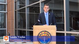 Valenzuela Press Conference from Pinal County Superior Court