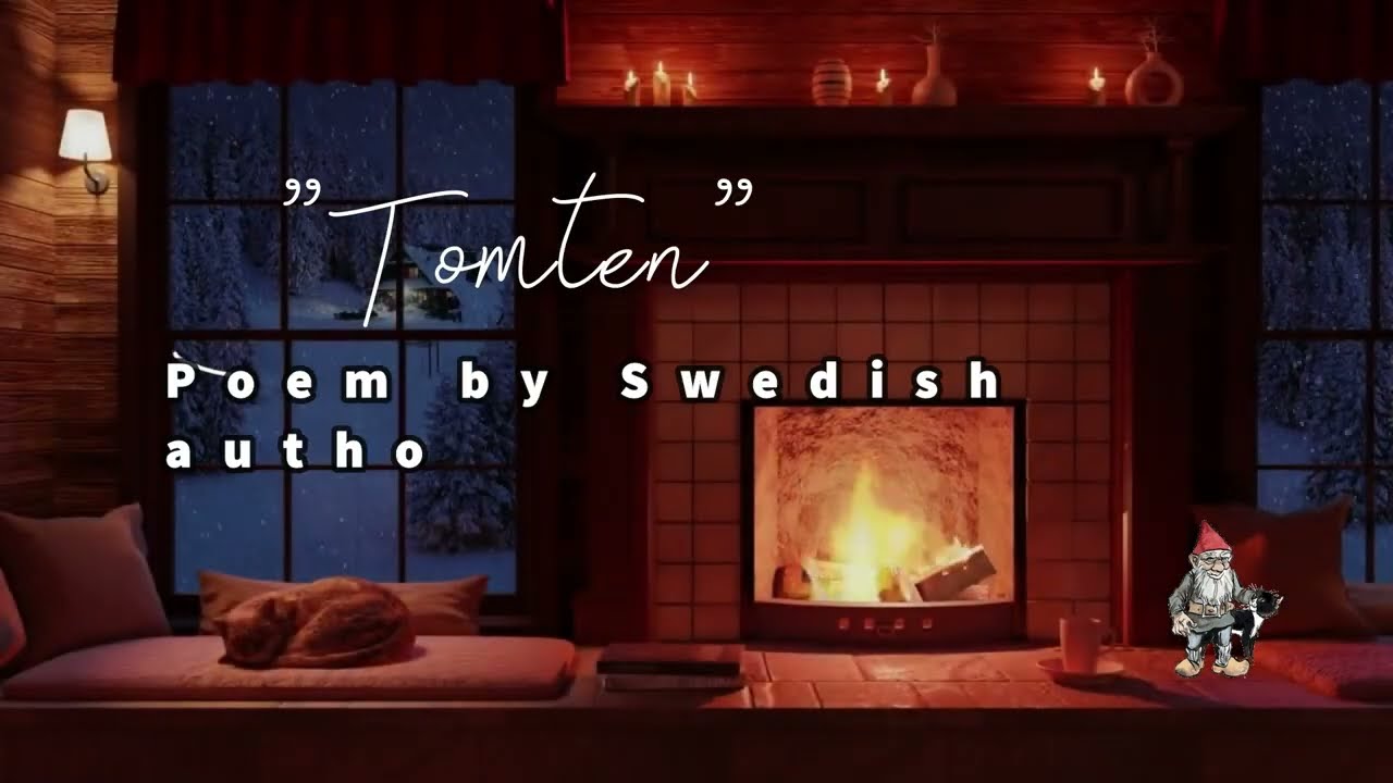 Tomten - Poem by Viktor Rydberg / Engelska & Svenska