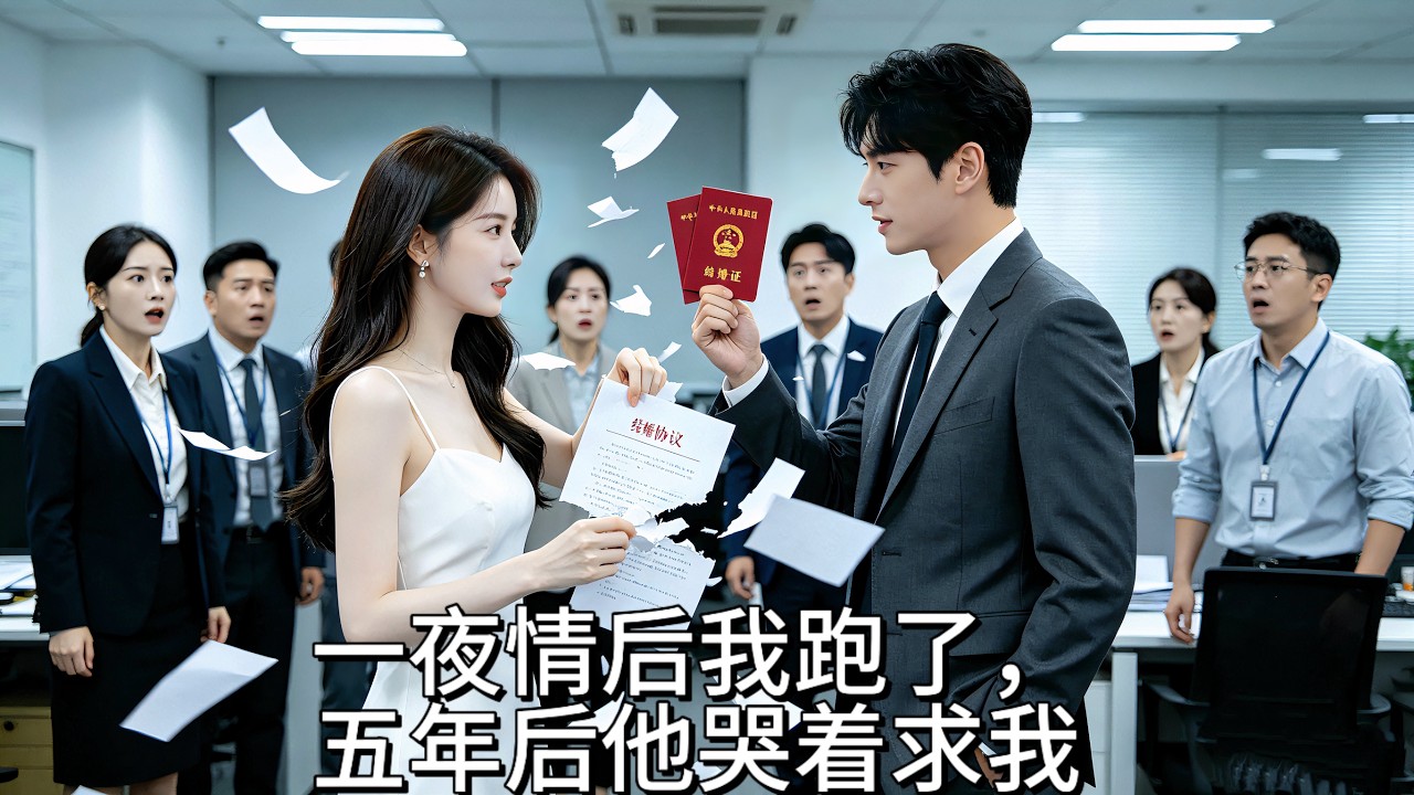 帶球跑五年後，萌娃當眾認親霸總
