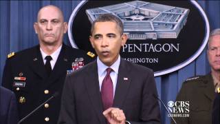 Obama announces strategy for "leaner" military