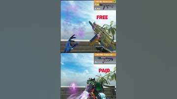 Free Vs Paid #codmobile #codm #gaming #callofduty #callofdutymobile #tamilgaming #trending #friends