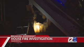 Crews extinguish Warwick house fire