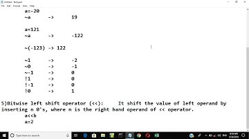 Bitwise Operator 2 | Theory and Practical | C Language